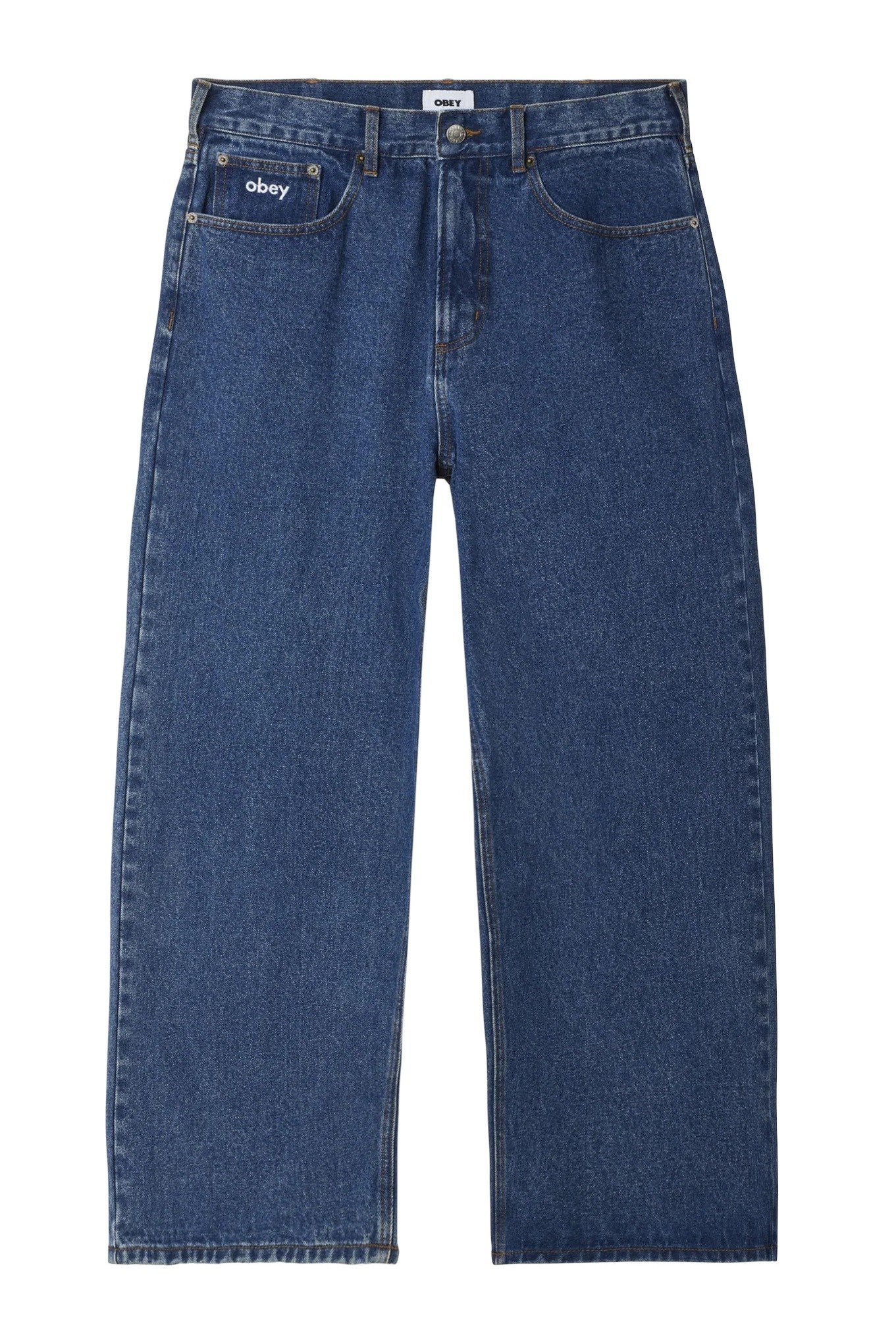 BIGWIG BAGGY DENIM STONE WASH INDIGO