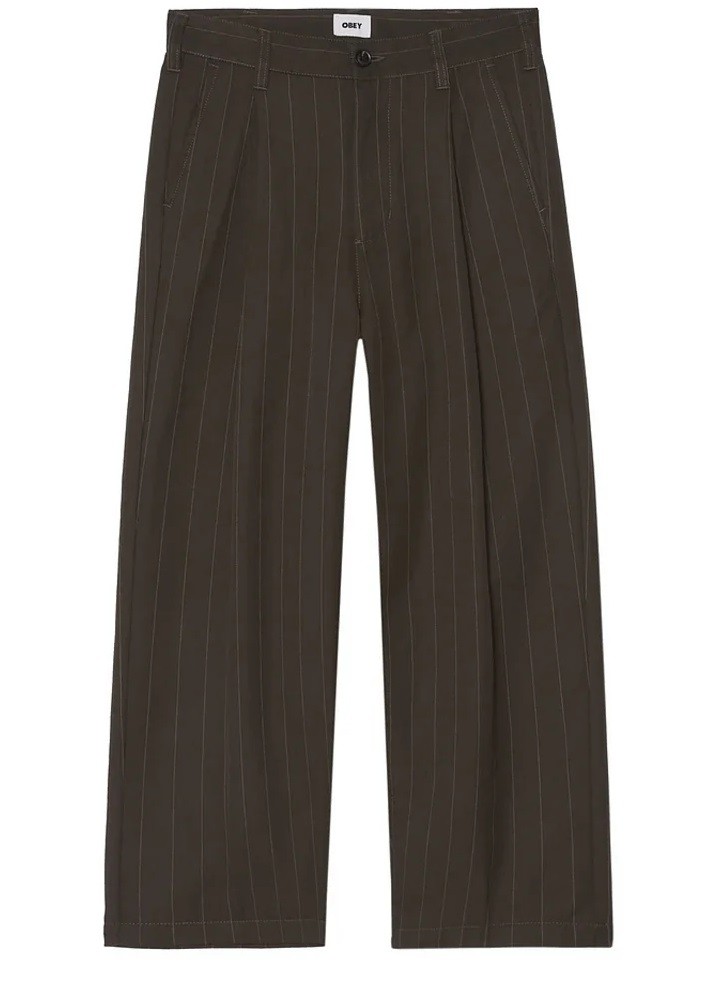 DEAN STRIPE PLEATED PANT