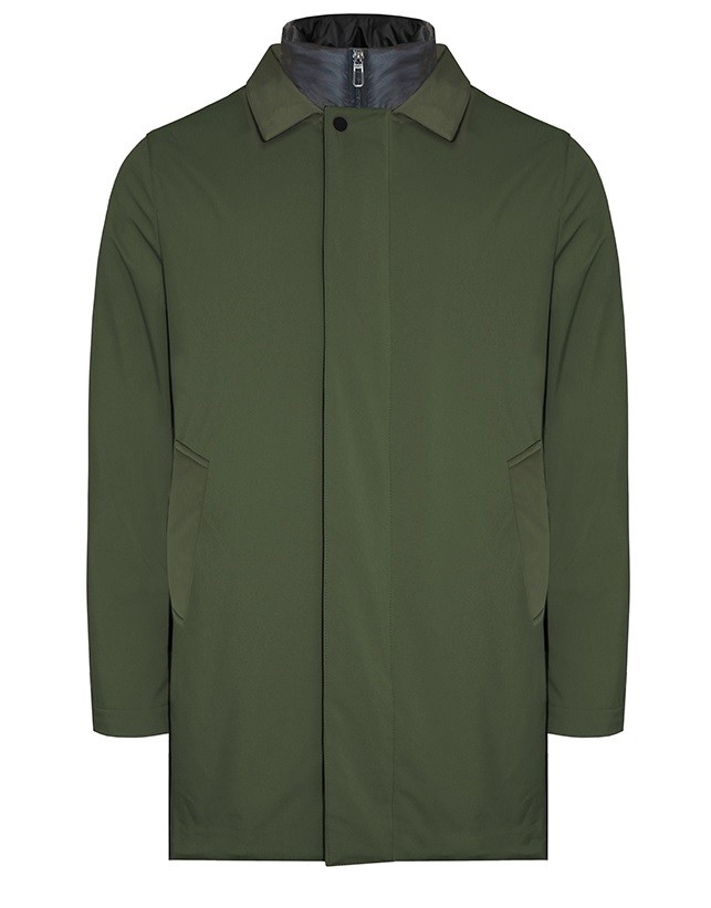 TRENCH NYLON TECH MILITARE