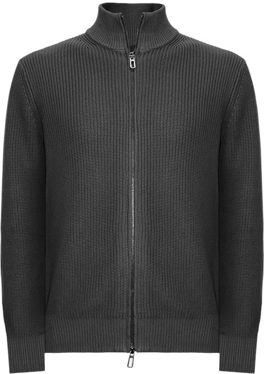 L/P FULL ZIP WARM COTTON NERO