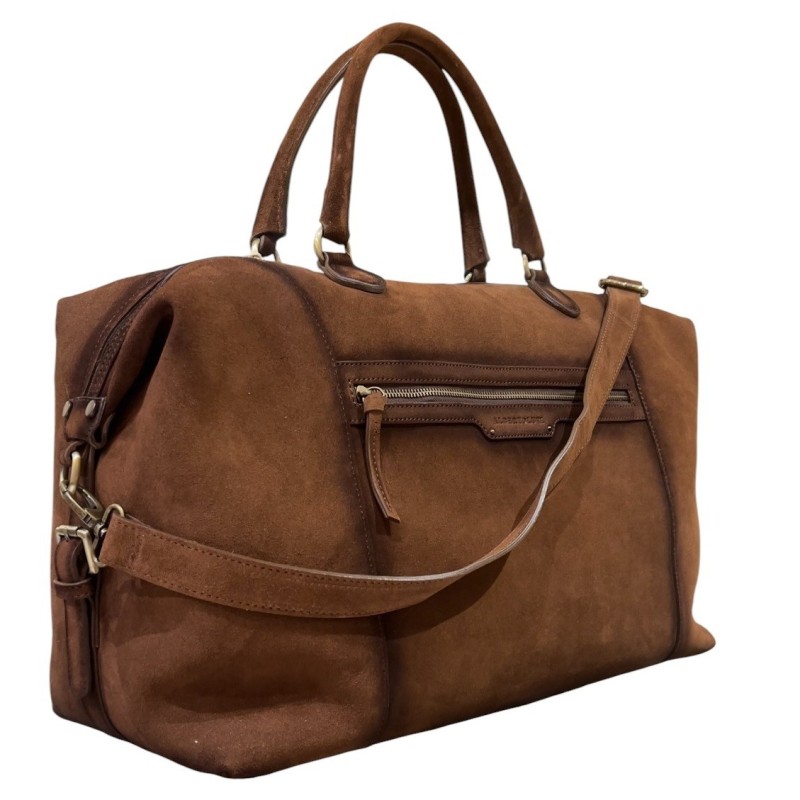 Albertoluti - H24 REISETASCHE AUS VINTAGE-WILDLEDER