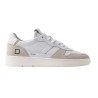 D.A.T.E. - COURT 2.0 BASIC WHITE-BEIGE
