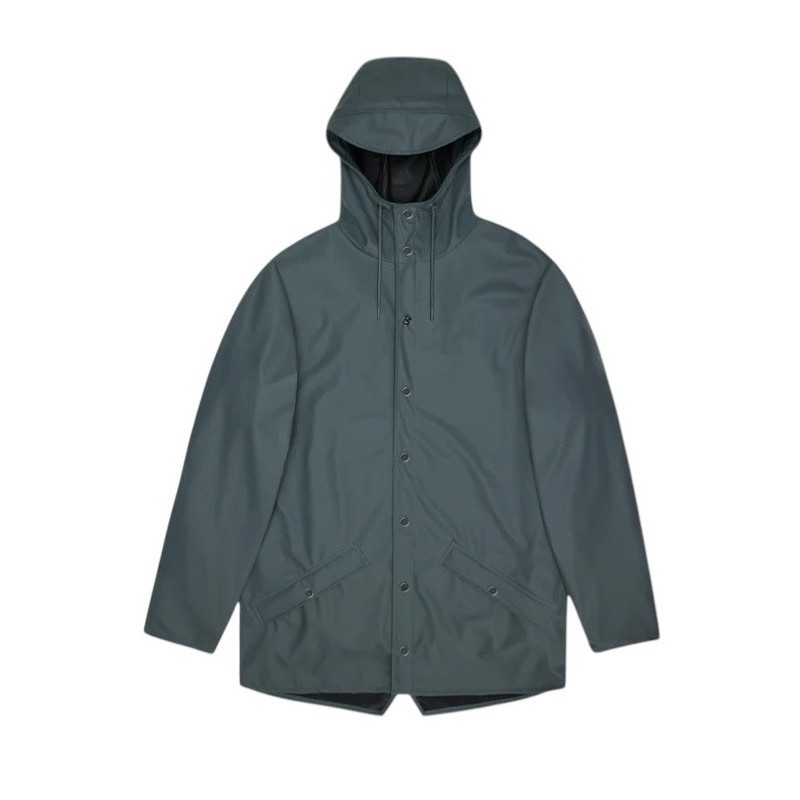 Rains - RAIN JACKET UNISEX DARK GREY