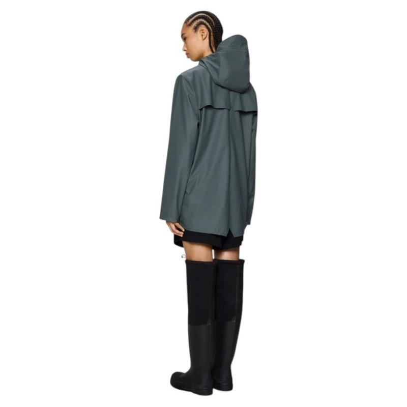 Rains - RAIN JACKET UNISEX DARK GREY