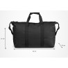 Rains -  HILO WEEKEND BAG BLACK 36L