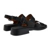 Camper - DANA CALFLEATHER SANDALS BALCK