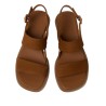 Camper - DANA NABUK SANDALS MEDIUM BROWN
