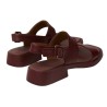 Camper - DANA LEATHER SANDALS BORDEAUX