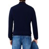 Lacoste - PULLOVER IN COTONE A COLLO ALTRO CON ZIP
