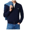 Lacoste - PULLOVER IN COTONE A COLLO ALTRO CON ZIP