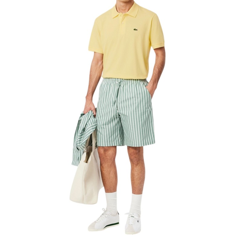 Lacoste - CLASSIC FIT L.12.12 LIGHT POLO SHIRT YELLOW