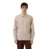 Universal Works - SAND URBAN STRIPE LAZY DAY SHIRT