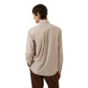 Universal Works - SAND URBAN STRIPE LAZY DAY SHIRT