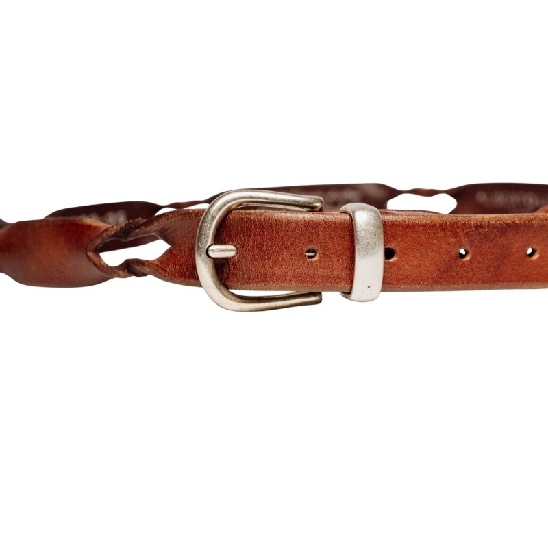 Albertoluti - BELT 902/25 DARK BROWN