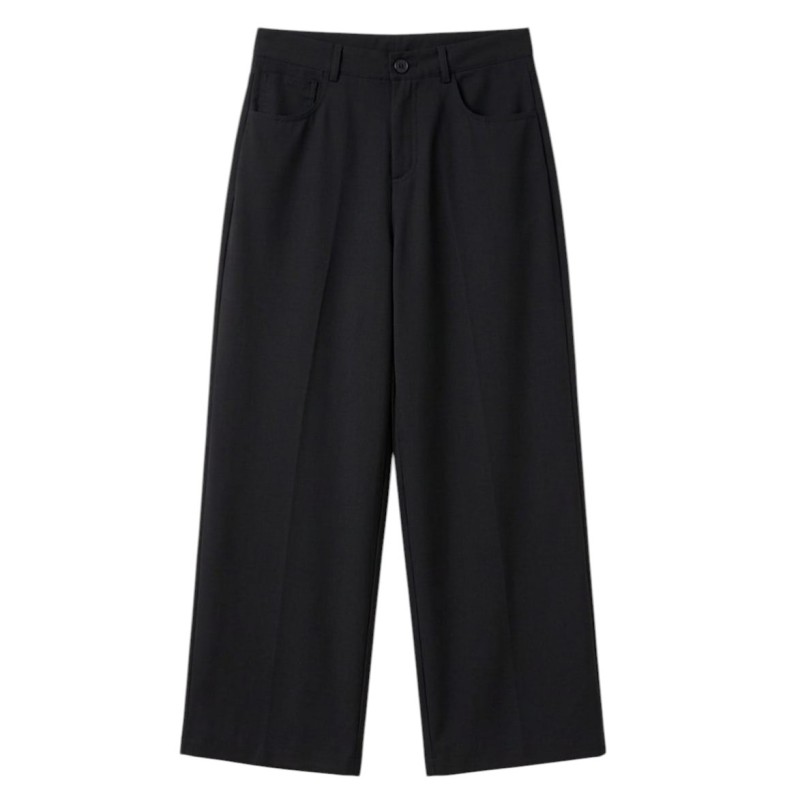 Mood One - PANTALÓN BAGGY NEGRO