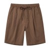 Low Brand - TOKYO BERMUDA STRIPED POPELINE