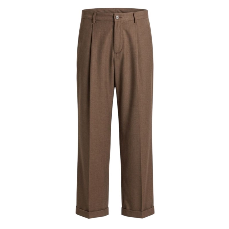 Mood One - TROUSERS 282 BROWN