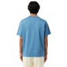 Lacoste - T-SHIRT IN COTONE BLEU