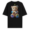 Barrow - JERSEY T-SHIRT BEAR BLACK