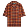 Barrow - POPELINE SHIRT ORANGE SQUARED