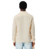 Lacoste - CAMICIA DI LINO REGULAR FIT BEIGE