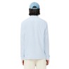 Lacoste - CAMICIA DI LINO REGULAR FIT BLUE