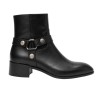 Sangue - BOTAS CAMPERAS 3697 DE PIEL NEGRAS