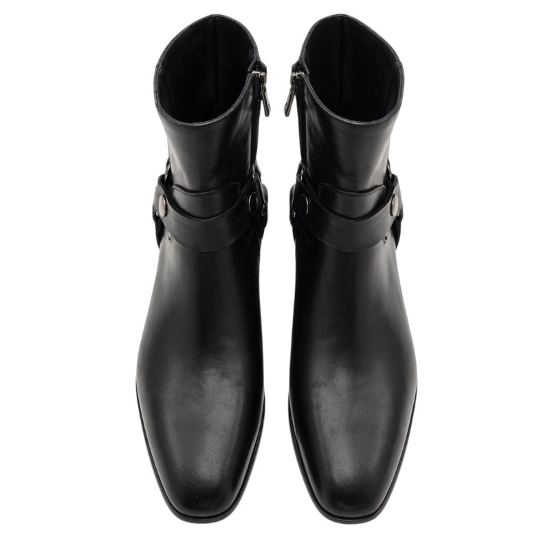 Sangue - SANTIAGS 3697 EN CUIR NOIRES
