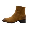 Sangue - WESTERN BOOTS AUS WILDLEDER COGNAC