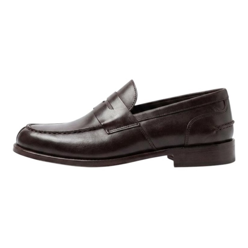 Sangue - LOAFER AUS LEDER DUNKELBRAUN