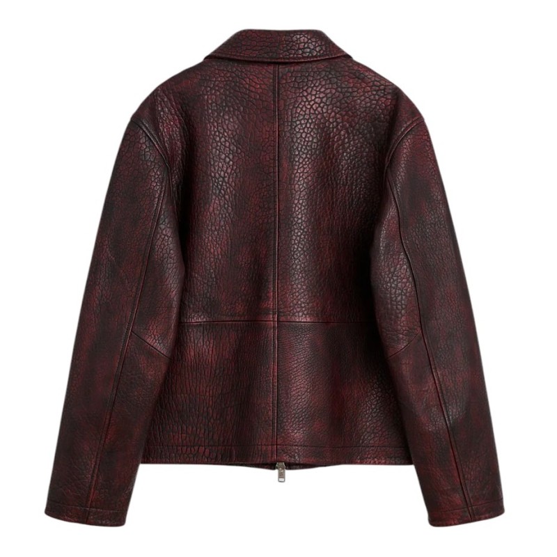 Sunflower - SHORT LEATHER JACKET