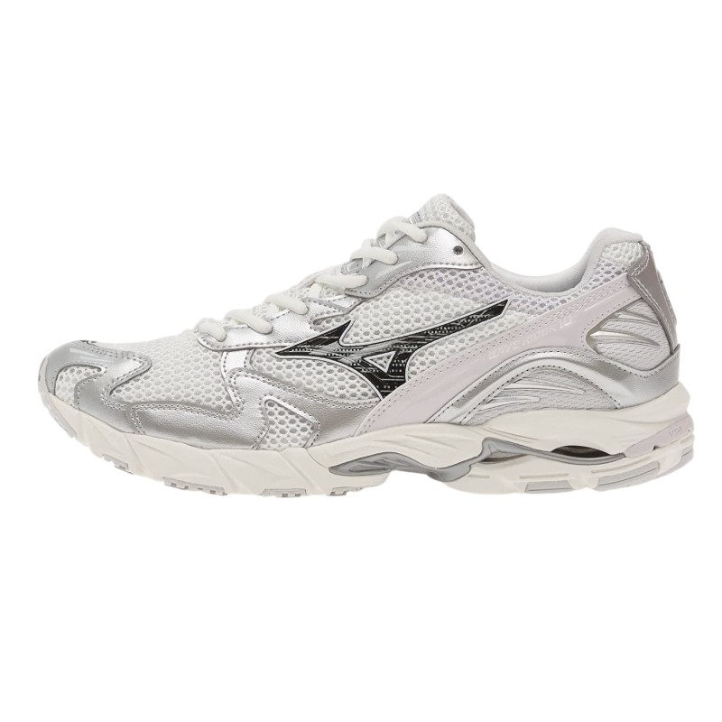 Mizuno - WAVE RIDER 10 WEISS/GRAU