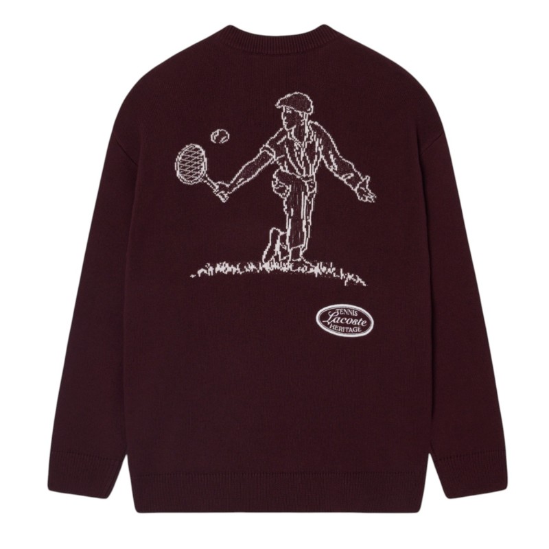 Lacoste - MAGLIONE TENNIS HERITAGE