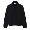 Lacoste - SWEAT COL ZIPPÉ NOIR