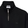 Lacoste - STEHKRAGEN-SWEATSHIRT MIT REISSVERSCHLUSS SCHWARZ
