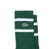 Lacoste - CHAUSSETTES EN COTON BLANC/VERT