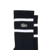 Lacoste - COTTON SOCKS WHITE/BLACK