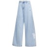 Adidas - PANTALÓN VAQUERO ADIBREAK PIERNA ANCHA LIGHT DENIM