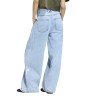 Adidas - PANTALÓN VAQUERO ADIBREAK PIERNA ANCHA LIGHT DENIM