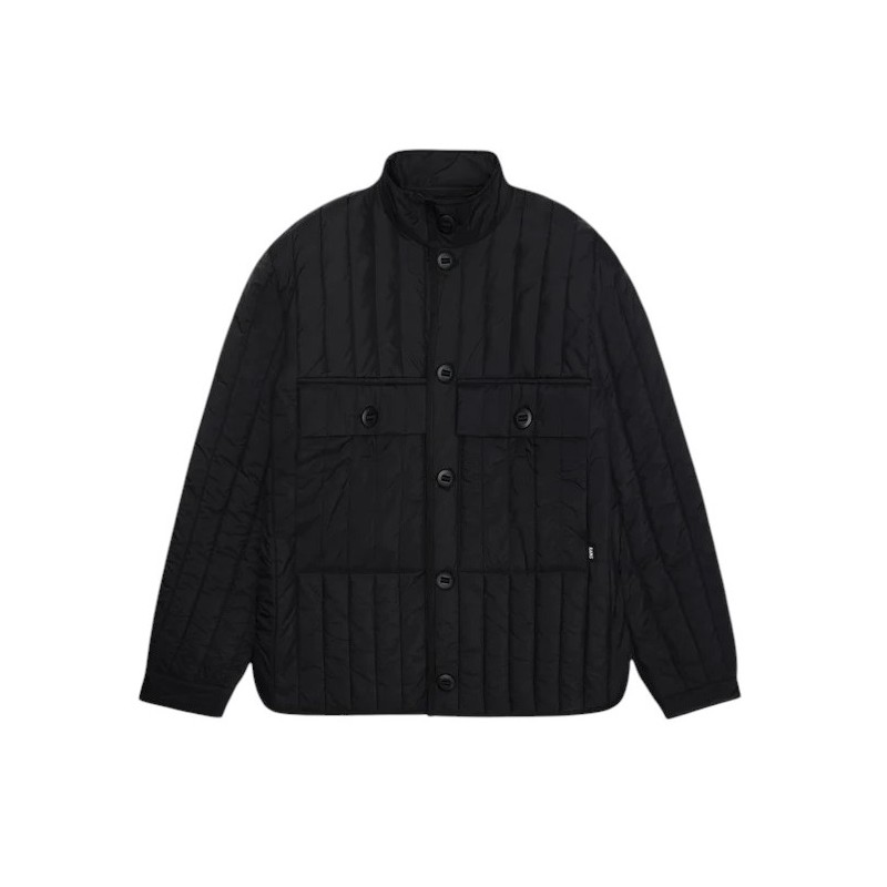 Rains - BANJA LINER POCKET JACKET SCHWARZ