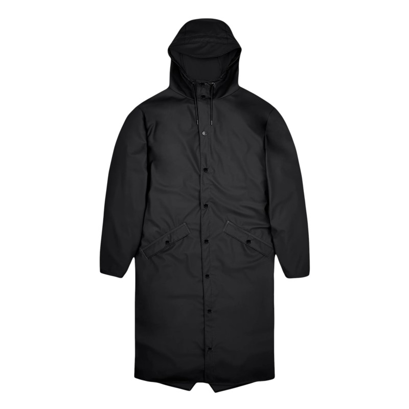 Rains - VESTE LONGER W3 NOIRE