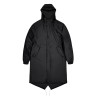 Rains - FISHTAIL PARKA W3 SCHWARZ