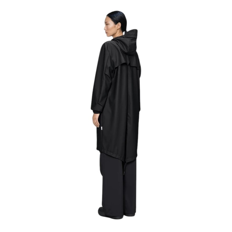 Rains - FISHTAIL PARKA W3 SCHWARZ