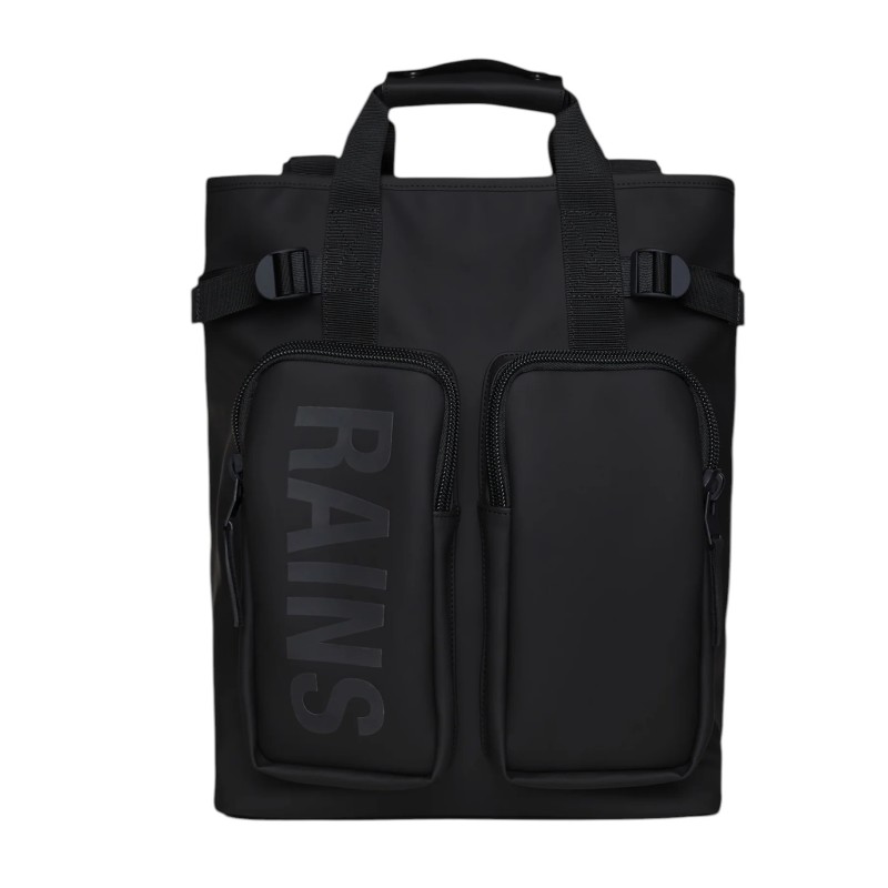 Rains - TEXEL TOTE BACKPACK BLACK