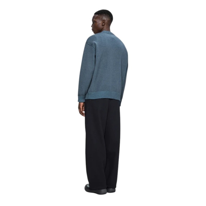 Rains - SOWA KNIT CREW NECK BLUE DUSK / BREEZE