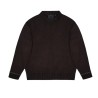 Rains - SOWA KNIT CREW NECK VINTAGE BARK/BLACK