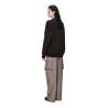 Rains - SOWA KNIT CREW NECK VINTAGE BARK/BLACK