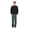 Rains - SOWA KNIT CREW NECK VINTAGE BARK/BLACK