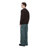 Rains - SOWA KNIT CREW NECK VINTAGE BARK/BLACK