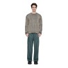 Rains - SAWA KNIT CREW NECK VINTAGE WHITE/BLACK